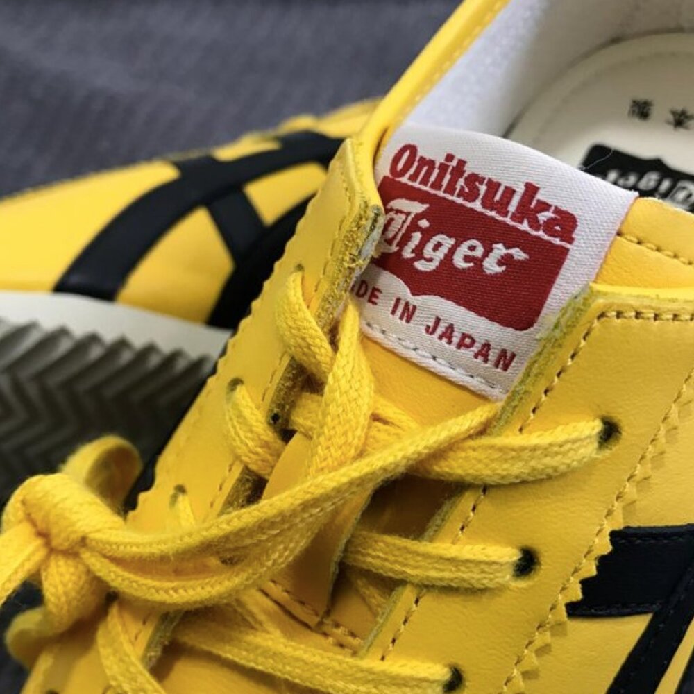 New With Box and Receipt The Nippon-Made 0NlTSUKA TIGER Deluxe Yellow Black KILL